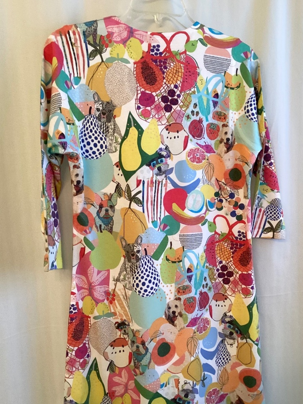 ATELIER 5 by Gozde Yopilmaz…Colorful Abstract Sheath, size Small